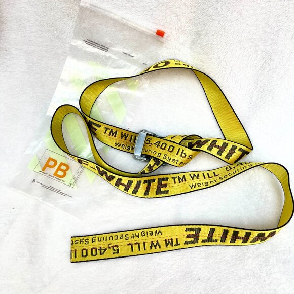Off-White Classic Industrial Web Logo Belt main image 6